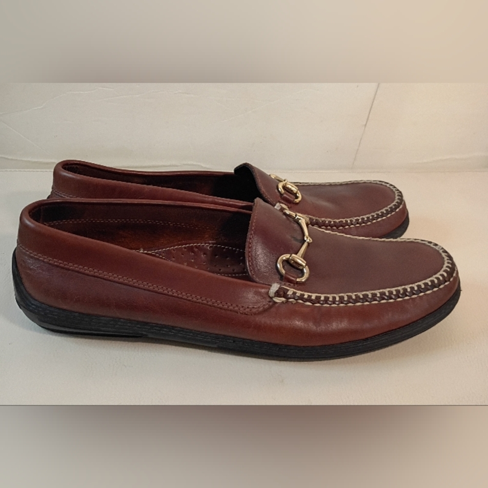 T.B. Phelps Bit Driver Men’s Dress Shoes Briar Leather 710-05 Size 11 M